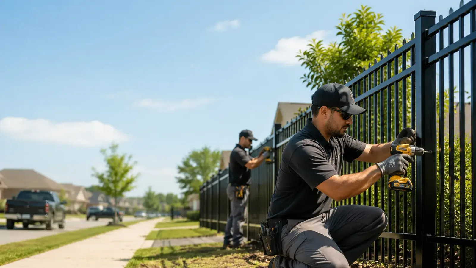 Metal Fence Installation in Childress, TX